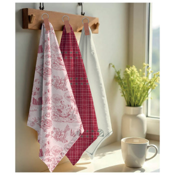 Set of 3 Eléonore towels