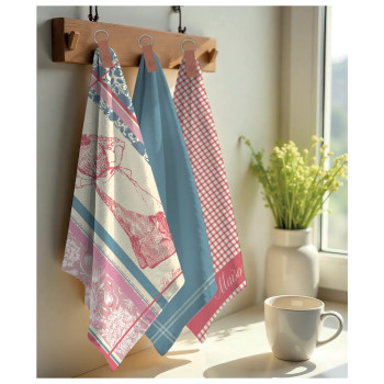 Set of 3 Simone tea towels