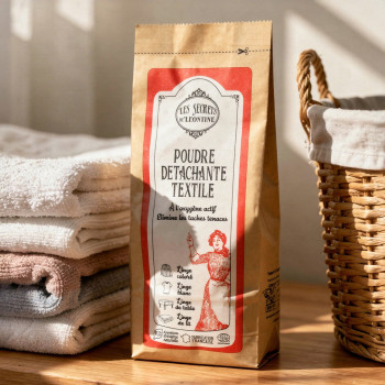 Poudre détachante textile -...