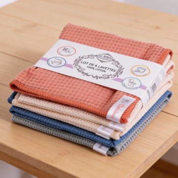 Set of 6 100% cotton...